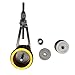 Otominat Fishing Bobbin Knotter FG GT RP Line Wire Knotting Tool Fishing Line Winder Assist Knotting Connector Accessories (Black)