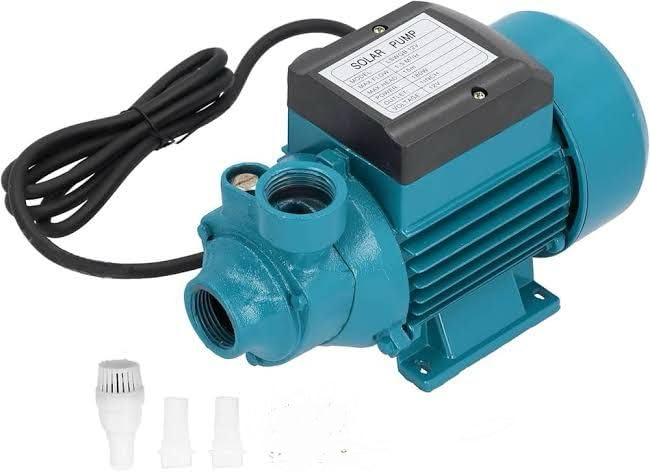 Asian Pums 12V 180W 1” Inlet Outlet, DC Solar/Battery Operated Monoblock Water Pump Head 25Ft Flow 1500L/hr for Garden, Lawn, Irrigation System Lake & Fountain-image-21