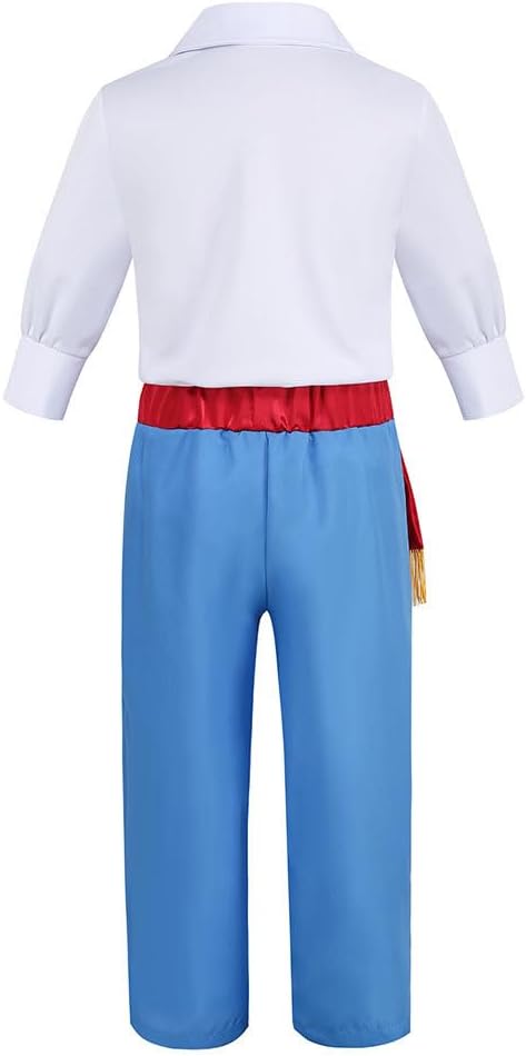 Prince Eric Costume for Boys Charming Fancy Dress Up Halloween Outfit
