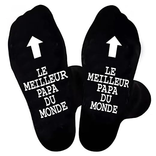 Chaussettes Humour Homme 43-46 Idée Cadeau Homme Noel Fête des Pères Anniversaire Cadeau Rigolo Chaussettes Drôles Fantaisie Humoristique Cadeau Papa Grand Pere Funny Socks