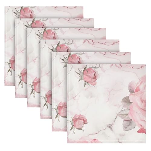 Servilletas de Tela ALAZA Multicolor Pack x6 20x20 in miniatura 6