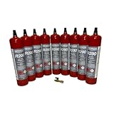 Tecno Cold | Gas Refrigerante R290 Propano in Bombola da 370g – Refrigerante Naturale per Climatizzatori e Frigoriferi – Alta Purezza – Bombola per Ricarica Impianti HVAC