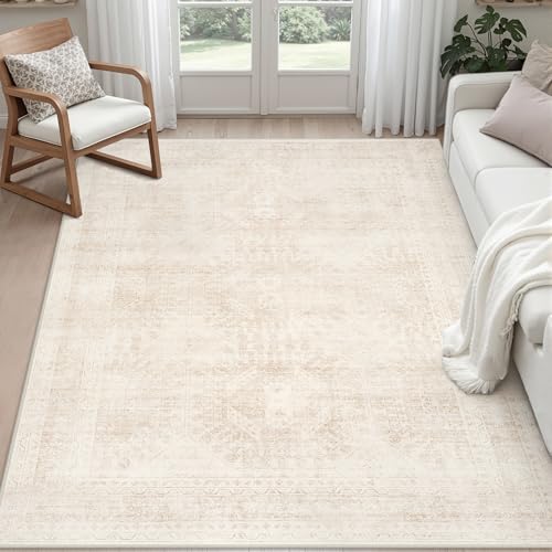 Vintage Washable Rug 5x7