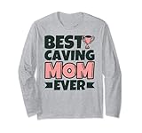 Mejor Espeleología Mamá Siempre Madre Divertido Manga Larga