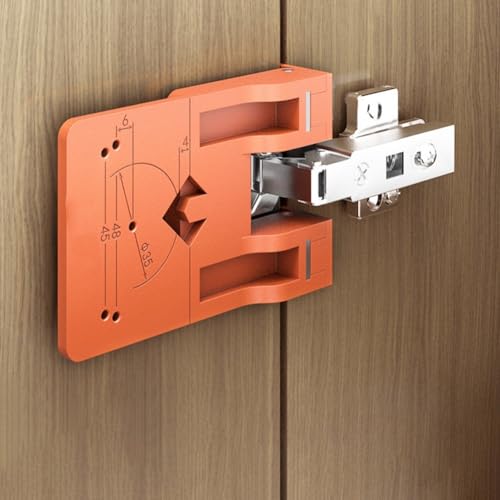 Guide de perçage de charnière pour aligner le matériel de porte d'armoire - 3