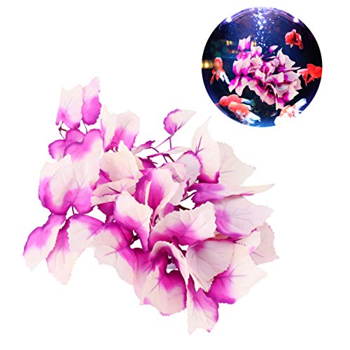 Patkaw Lavender Plants Live Fish Bowl Artificial Cork Bark Suction Cup Plants For Aquarium Reptile Decorations For Terrarium Reptile Decor For Reptiles Plants Bearded Dragon Accessories Stand #TOP6