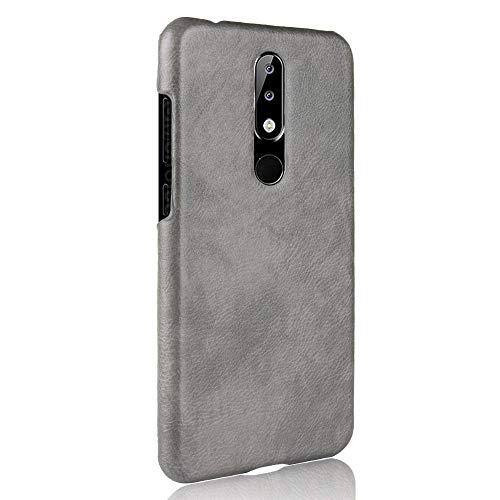 Manyip Nokia 5.1 Plus Funda Case para teléfono móvil Rugged Shield 360°Protege tu teléfono Concha de patrón de cocodrilo Case Funda para Nokia 5.1 Plus