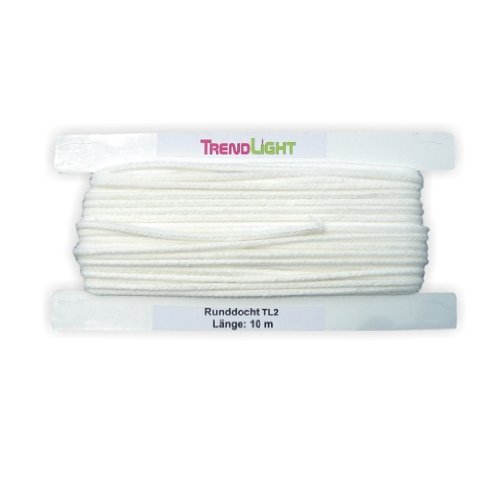 Kerzendocht - Runddocht TL2 10 m bis 4,5 cm Kerzendurchmesser Cover
