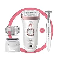Braun Silk-epil SES9-980 Beauty Set Wet & Dry Epilator with 7 attachments
