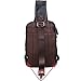 Zebella One Strap Backpack Sling Shoulder Bag Travel Rucksack