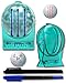 VISUALIZE TRI-LINE Golf Alignment Kit - One of Those Unique Golf Accessories That Make Perfect Golf Gifts for Men or Women! This Unique Golf Ball Marker triples Your Confidence!