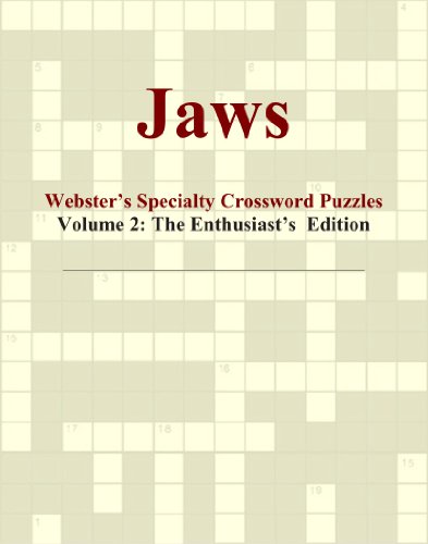 Jaws - Webster's Specialty Crossword Puzzles, Volume 2: The Enthusiast's Edition