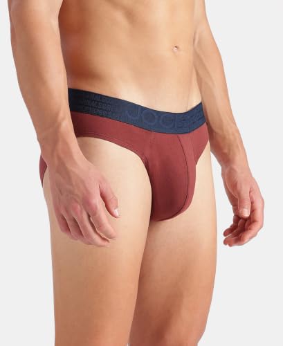 Image of Jockey US59 Men Super Combed Cotton Elastane Stretch Solid Brief