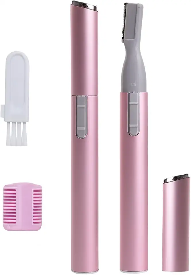 Mini Depilador Portátil Feminino – Aparador de Pelos para Buço, Sobrancelha, Nariz e Axila com Precisão