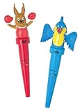 Abilitations Jigglers Massager Parrot and Kangaroo (Pair of 2)