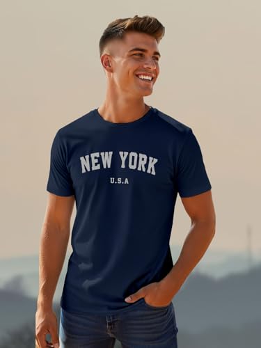 Image of XENOVAURBAN Men's Printed T-Shirt Combo Pack of 3 | Regular Fit Cotton Tshirts for Man - PRNT2