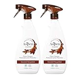 AspenClean Floor Cleaner | Eco-Friendly Spray Cleaner for Hardwood, Laminate, Stone & Ceramic | Non-Toxic | Made with Natural Ingredients | EWG Verified | Pack of 2 | 22 oz