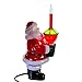 Kurt Adler Injection Mold Santa Bubble Light Tabletop Decoration, 7-Inch