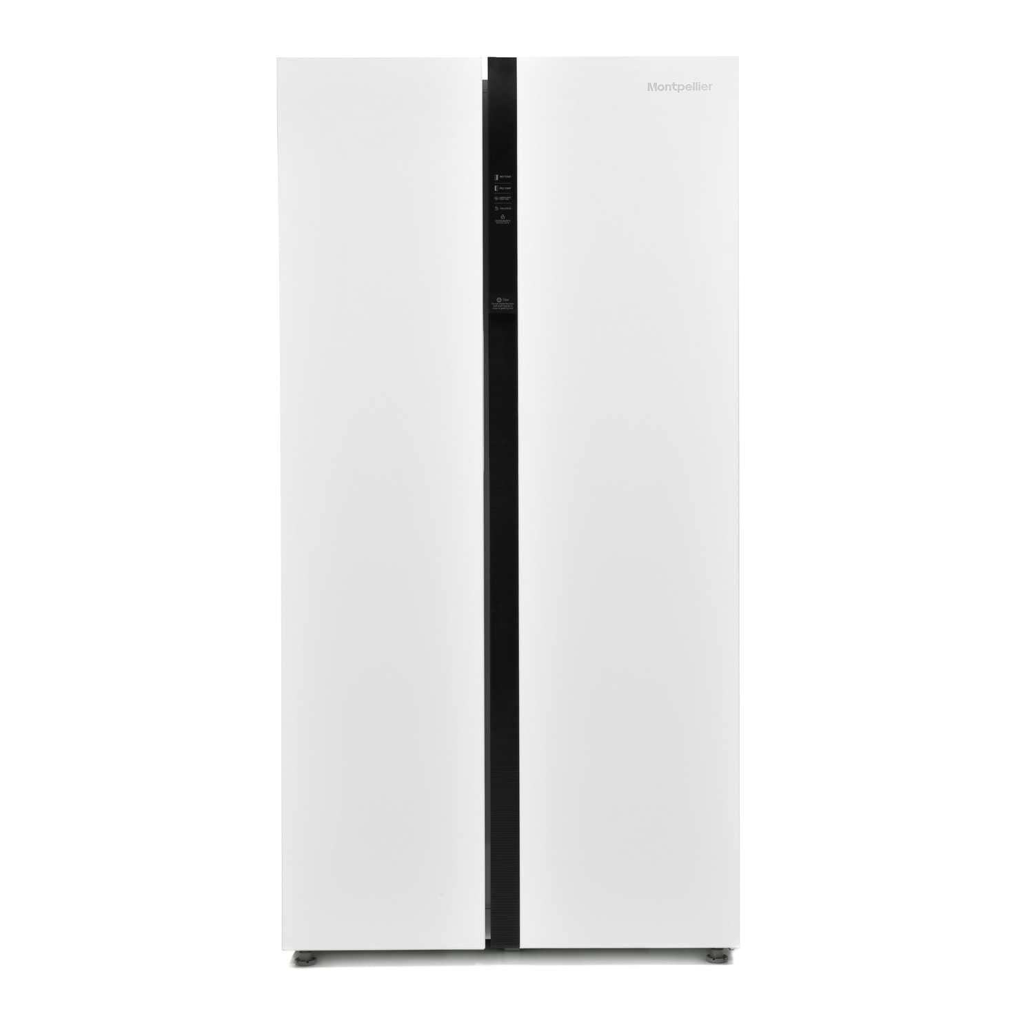 Buy Montpellier 510 Litre SideBySide American Fridge Freezer White