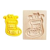 Keksausstecher Aus Holz - Antihaft-Weihnachtsbaum Aus Holz Küchenutensilien - Lustige Festliche Keksausstecher Süßes Liefert | Für Kuchen Gebäck Party Haus Küche Erwachsene Kinder