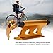 RiToEasysports Bike Accessories, Bike Fork Mount, Universal Metal Fork Block Mount for Car Roof Racks Truck Trailer Vehicles (Gold)