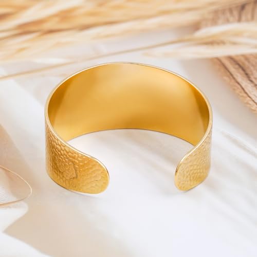 Image of Rubans Cuff Bracelet Stylish Statement Western Jewellery Gift for Women & Girls