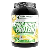 IronMaxx 100% Whey Protein Pulver 900g - Yoghurt Lemon | Cremiger EiweiĂźshake mit BCAAs & EAAs | High Protein, Low Carb & zuckerarm | Ideal fĂĽr Muskelaufbau & Fitness