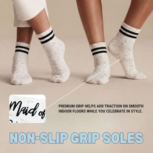 Image of Funky Junque Bride Crew Socks, Bachelorette Wedding Party Gift