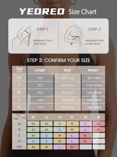 Image of YEOREO Halter Sports Bras for Women Low Impact Removable Padded Adjustable Deep V Bra Seamless Workout Gym Crop Tops