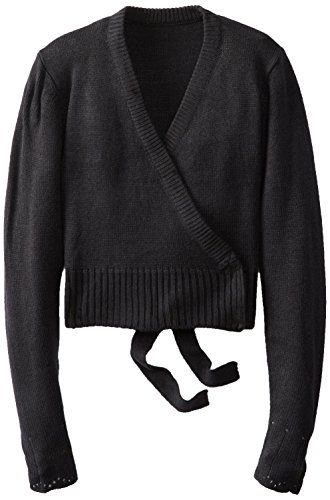 Capezio Girls' Classic Knit Wrap Sweater