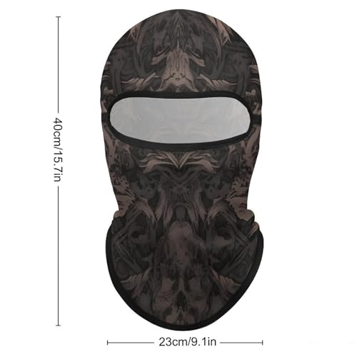 Balaclava para hombre y mujer, máscara facial completa para deportes al aire libre, ciclismo, pesca y esquí miniatura 2