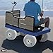 KUMOYOU Balloon Beach Sand Tire, 2Pcs Beach Balloon Wheel, Beach Cart Tires, Balloon Wheels Kayak Dolly and Sand Carts, Big Beach Buggy Inflatable Tires (12