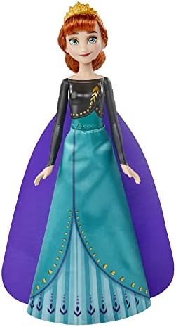 Hasbro Disney Frozen 2 Queen Anna Shimmer Fashion Doll, Toy for Children 3 Years Old and Up, Multicolor, One Size, (F3524)