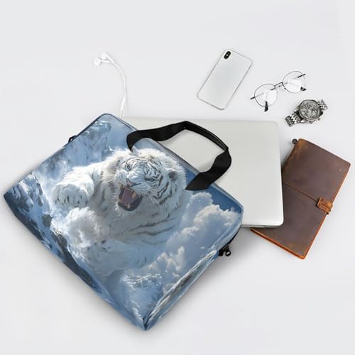 Maletín para portátil con diseño White Tiger miniatura 7