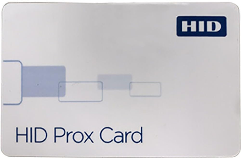 PACD-0005 HID Prox Card (100-Piece Pack) for Use with R11C-33 HID LCD Card Reader and Controller