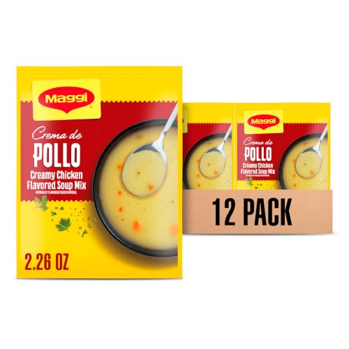 Maggi Creamy Chicken Flavored Soup Mix 2.26 Oz (Pack of