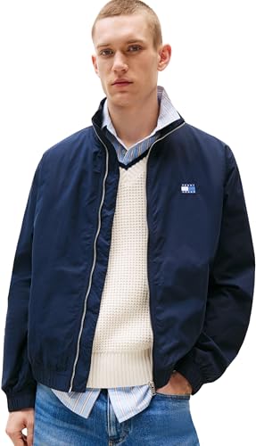 Tommy Jeans Veste Mi-Saison Homme Essential col haut fin contre le froid
