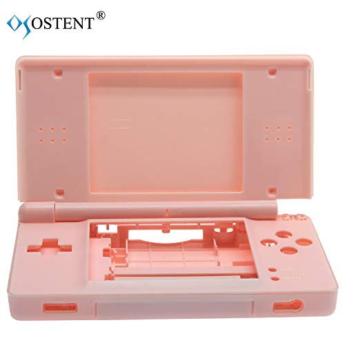 OSTENT Kit completo de peças de reposição para Nintendo DS Lite NDSL cor rosa