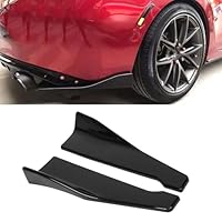 LGDONGFC 2 Stück Auto Heckspoiler für VW ID.3 2019 2020 2021 2022 2023 2024 2025, Wrap Angle Spoiler Auto Heckstoßstange Lip Spoiler Lippe Heckstoßstangenschutz Zubehör,Black LGDONGFC 2 Stück Auto Heckspoiler für VW ID.3 2019 2020 2021 2022 2023 2024 2025, Wrap Angle Spoiler Auto Heckstoßstange Lip Spoiler Lippe Heckstoßstangenschutz Zubehör,Black