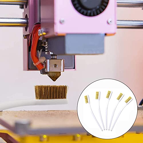 Mini Set di Spazzole Metalliche in Ottone 5pcs