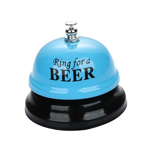 2xReception Desk Service Bell Restaurant Call Bell Service for Kitchen School Blue Beer-image-3