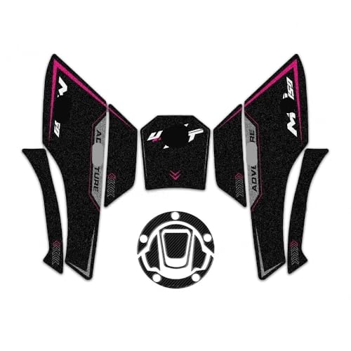 Autocollant réservoir moto 450m protection essence