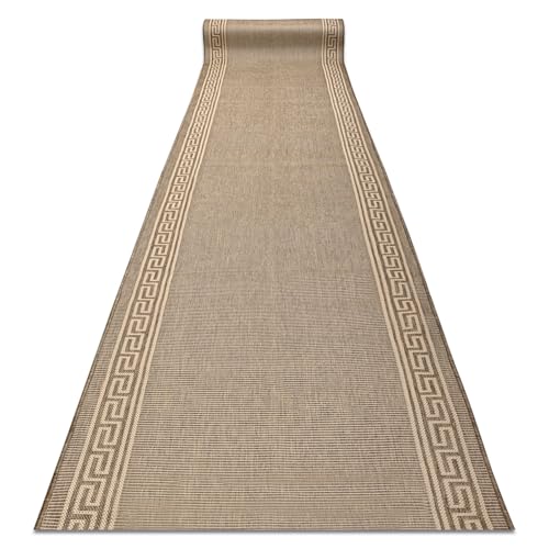 Tapis de couloir sisal Vision 20446 beige 80x1300 cm - 2