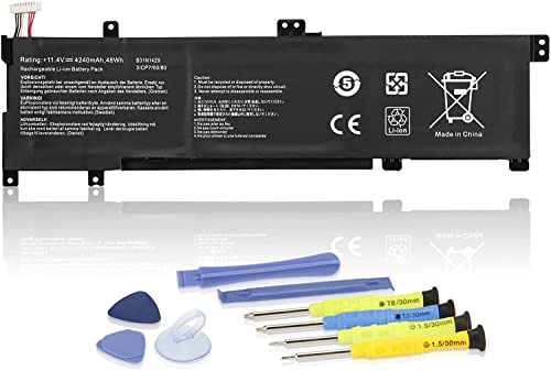 ANTIEE B31N1429 Battery for ASUS K501L K501LB K501LX K501U K501UB K501UQ K501UX K501UW A501L A501LB A501LX A501UB A501UQ A501UW A501UX R516LB R516LX R516UB R516UQ R516UW R516UX V502LB V502LX