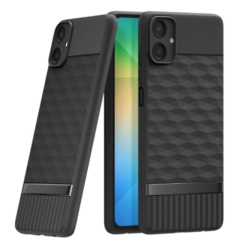 Image of Shockproof Case for Samsung Galaxy A06 5G / A06 4G | Full Camera Protection | TPU Flexible Back Cover for Samsung Galaxy A06 5G / A06 4G (Matte Black)