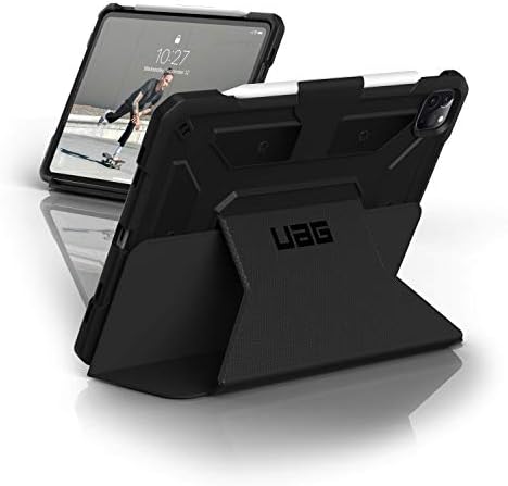 URBAN ARMOR GEAR UAG iPad Pro 11-inch (2nd Gen, 2020) Case Metropolis [Black] Folio Slim Heavy-Duty Tough Multi-Viewing Angles Stand Military Drop Tested Rugged Protective Cover