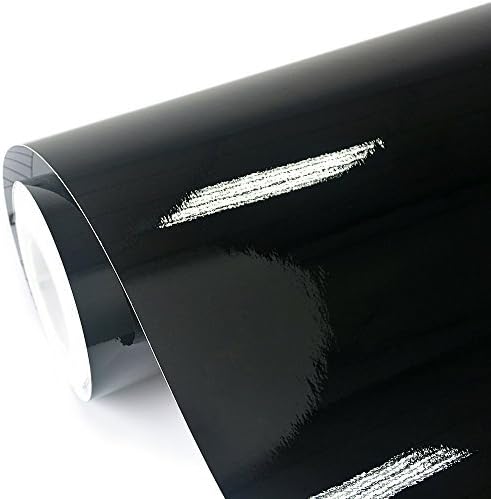 TECKWRAP Gloss Black Car Wrap Vinyl Film Sticker 11.5"x 60" Sheet Roll