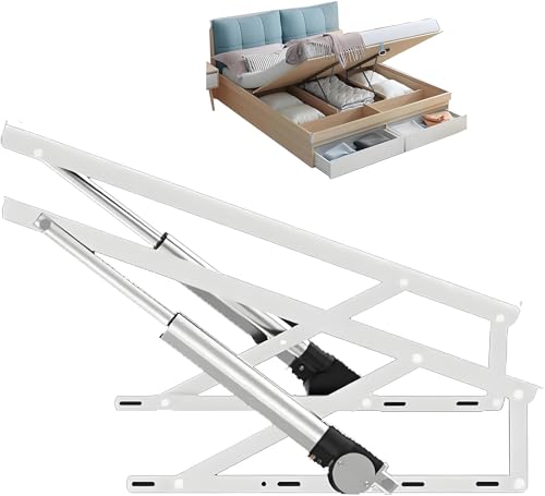 Meccanismo di sollevamento elettrico per letto, con telecomando, sistema a molla a gas, capacità di carico 600 kg, per riporre oggetti, letto, divano, salvaspazio, progetti fai da te