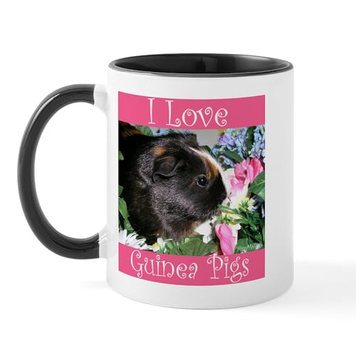 CafePress I Love Guinea Pigs! Mug 11 oz (325 ml) Ceramic Coffee Mug