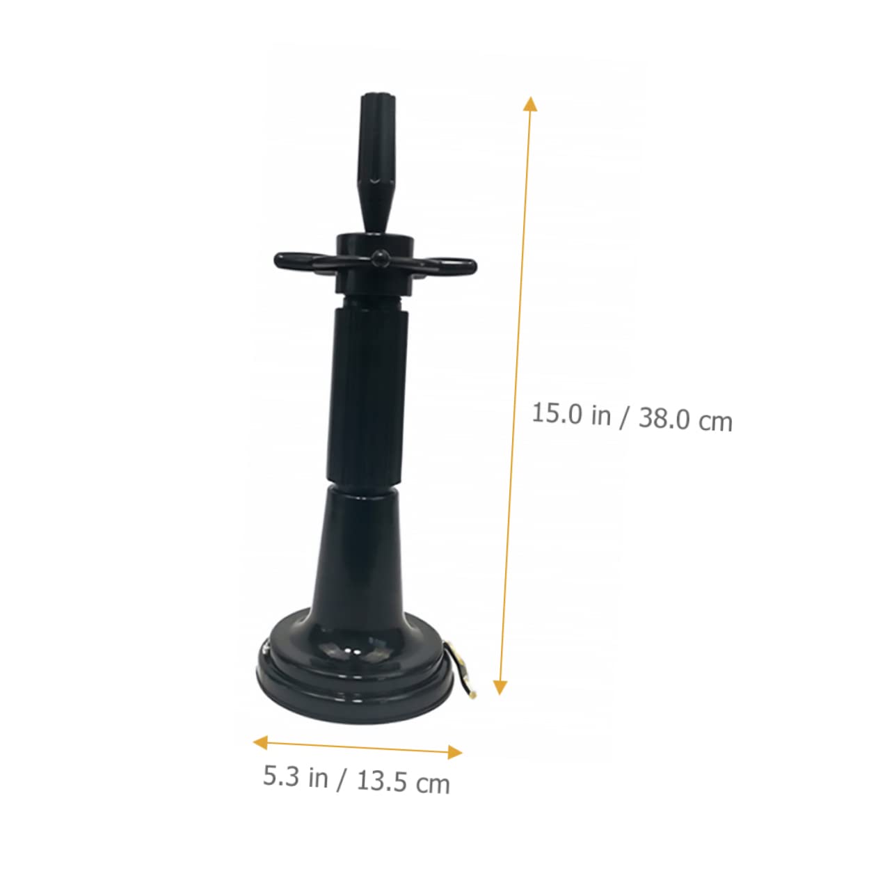 PartyKindom Wig Head Stand Mannequin Head Clamp Suction Cup Holder for Cosmetology